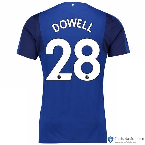 Camiseta Everton Primera equipo Dowell 2017-18